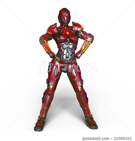 Female robot Female robot 32090101