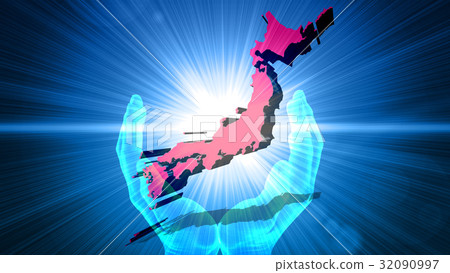 日本地圖光影 日本地圖光影 32090997