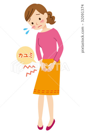 女性敏感區瘙癢 32091374