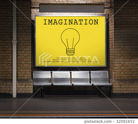 Bulb Sign Idea Symbol Word Bulb Sign Idea Symbol Word 32091652