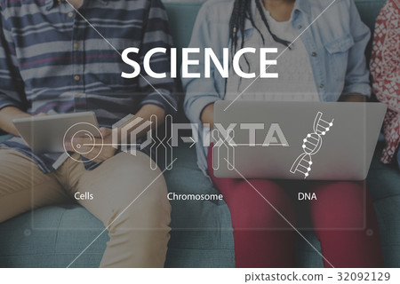 Group of students learning biology humanity life science genetic research Group of students learning biology humanity life science genetic research 32092129
