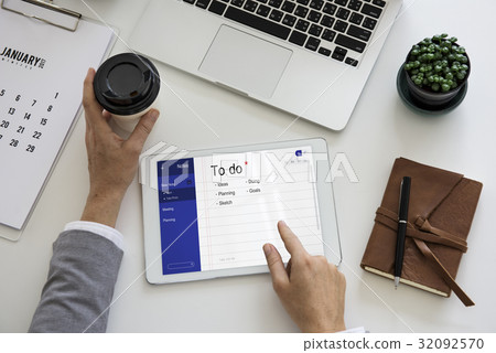 Business Note Target Mission Concept Business Note Target Mission Concept 32092570
