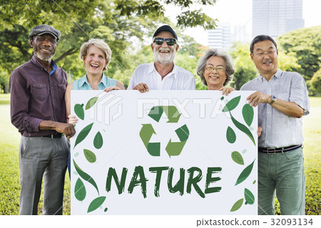 Nature Recycle Save The Planet Icon 32093134