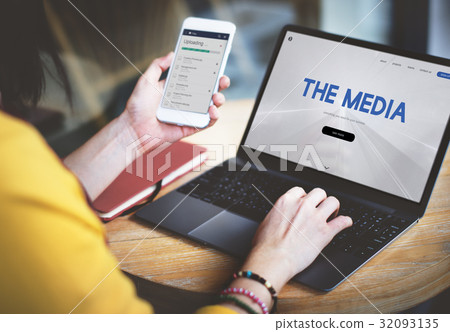 Media Digital Online Technology Internet Information 32093135