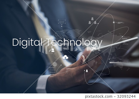 Global Network Online Communication Connection Global Network Online Communication Connection 32093244