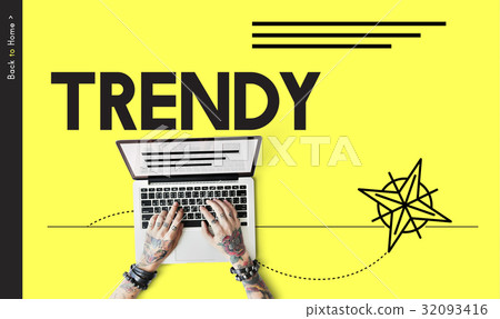 Innovation Technology Creativity Trendy Graphic 32093416