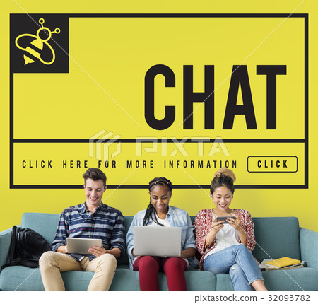 Chat Message Communication Connection Concept Chat Message Communication Connection Concept 32093782