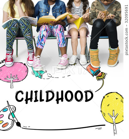 Childhood Children Young Age Concept Childhood Children Young Age Concept 32095691