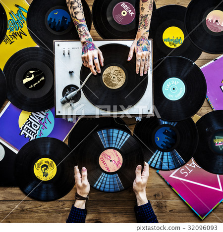 Music Record Disc with Player Music Record Disc with Player 32096093