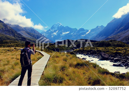 新西蘭庫克山 32097752