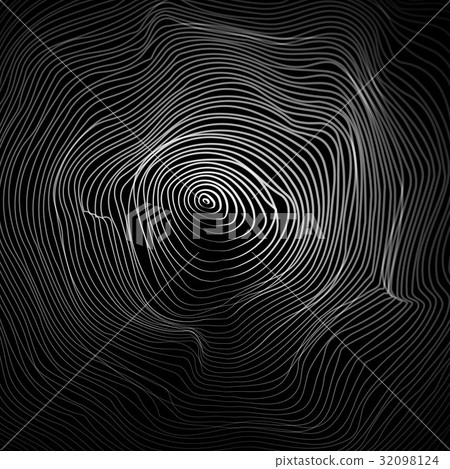Moire Abstract Texture Vector. Moire Waves. Vector 32098124