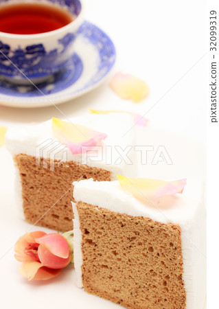茶雪紡蛋糕 32099319