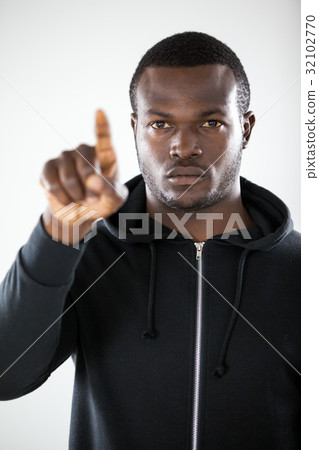 Hacker using digital screen Hacker using digital screen 32102770