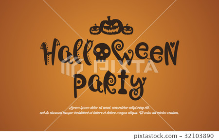 Background of Halloween Party collection 32103890