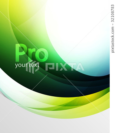 Abstract background, swirl wave line template 32108783