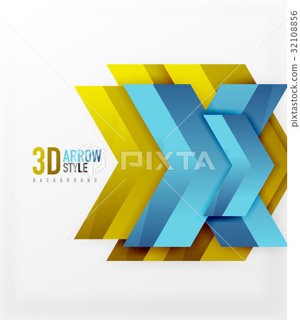 Techno arrow background Techno arrow background 32108856