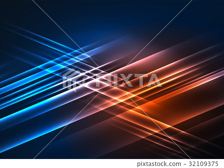 Glowing futuristic lines 32109375
