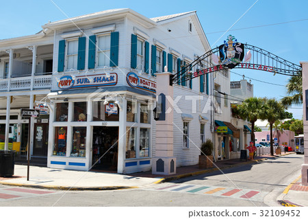 KEY WEST, FLORIDA USA - APRIL 13, 2015: The KEY WEST, FLORIDA USA - APRIL 13, 2015: The 32109452