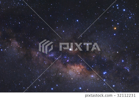 Close up of Milky way galaxy with stars and space Close up of Milky way galaxy with stars and space 32112231