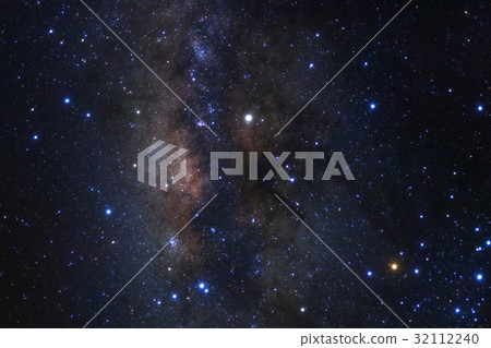 Close-up of Milky way galaxy with stars and space  32112240