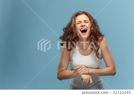 unhappy woman suffering from pain in hand unhappy woman suffering from pain in hand 32112245