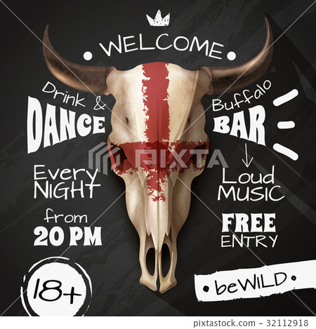 Cow Skull Poster Cow Skull Poster 32112918