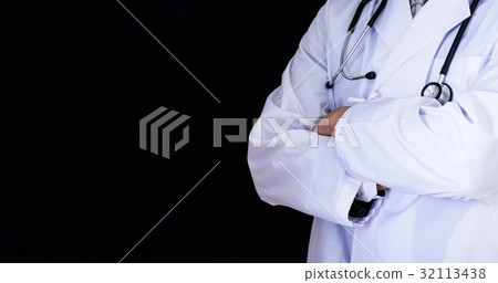 Doctor who took arms with black background 32113438