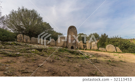 Giants grave of Coddu Vecchiu - Arzachena Giants grave of Coddu Vecchiu - Arzachena 32113453