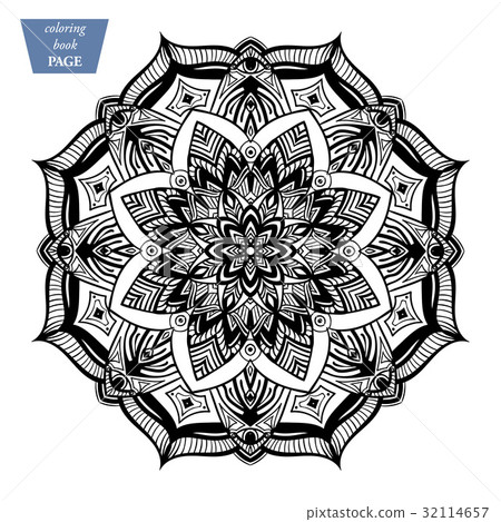 Mandala. Coloring page. Vintage decorative 32114657