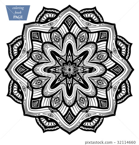 Mandala. Coloring page. Vintage decorative 32114660