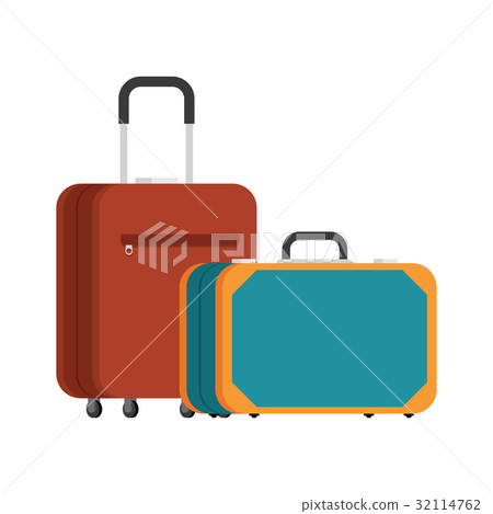 Traveling with cheap two suitcases