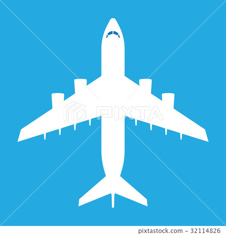 Aircraft Icon Silhouette Aircraft Icon Silhouette 32114826