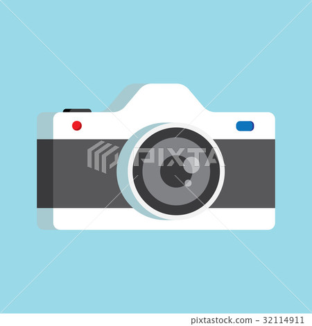 photo camera with lens photo camera with lens 32114911