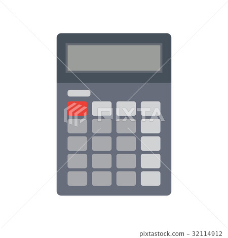 Calculator flat illustration. 32114912