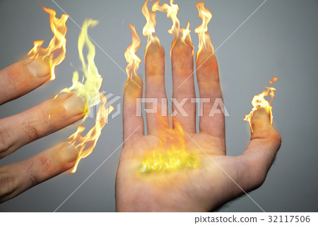 Fingers of candles Fingers of candles 32117506