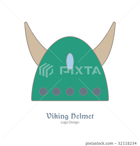 Medieval colorful logo emblem template, flat style Medieval colorful logo emblem template, flat style 32118234