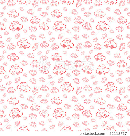 Vector seamless baby boy pattern background 32118717