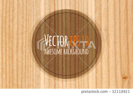 Vector wood texture. Natural Wooden Background. 32118921