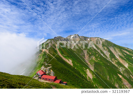 Northern Alps Goryu Sanso and Goryu dake 32119367