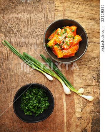 Rice cake korean food Rice cake korean food 32119853