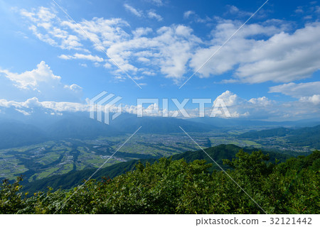 Scenery of Nagano Ina Valley 32121442