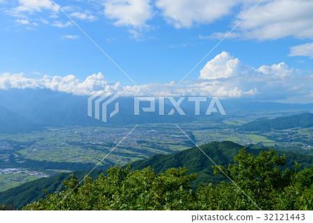 長野伊娜谷的風景 32121443