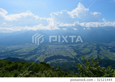 長野伊娜谷的風景 32121444