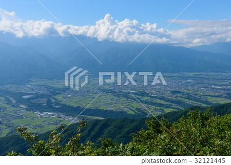 長野伊娜谷的風景 32121445