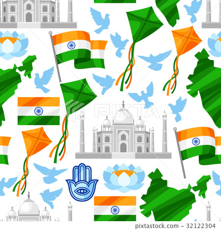 India Independence Day greeting card. Celebration India Independence Day greeting card. Celebration 32122304