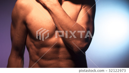 Nude muscular fit man naked Nude muscular fit man naked 32122973