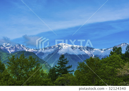 Shiramine Misan from the Yashikami Pass Shiramine Misan from the Yashikami Pass 32124340