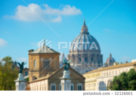 Blurred Rome architecture, italy Blurred Rome architecture, italy 32126001