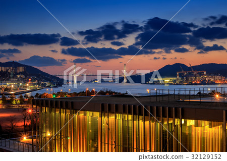 Night view of Nagasaki 32129152