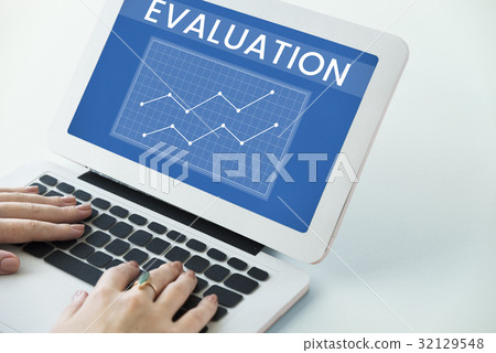 Data Analysis Summary Graph Arrow Up 32129548